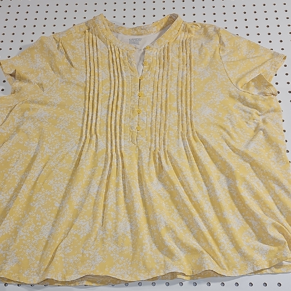 Lands End Blouse Sz.2x Like New